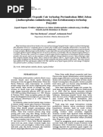 Download jurnal - Pengaruh Pupuk Organik Cair terhadap Pertumbuhan Bibit Jabon Anthocephalus cadamba miq dan Ketahanannya terhadap Penyakitpdf by Dony Kuchiki SN327828218 doc pdf