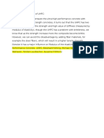 Mechanical Properties of UHPC