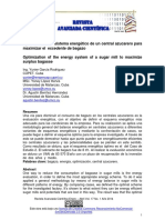 Dialnet OptimizacionDelSistemaEnergeticoDeUnCentralAzucare 4783037 1 PDF