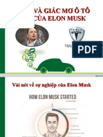 Tesla và giấc mơ ô tô điện của Elon