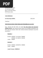 Contoh Surat Rasmi Tuntutan Bayaran Jualan Rumahuam Pecah Amanah