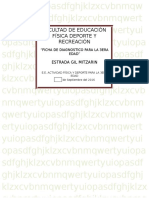 Actividad Fisica y Deporte para La 3era Edad FICHA de DX