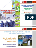 2016 - Uso de Las Energias Renovables en La Región Junin