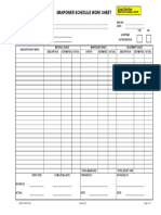 F-OPN-12-30 Manpower Schedule Work Sheet (Rev. 00)