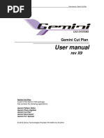 Gemini Cut Plan v.X9 - User Manual