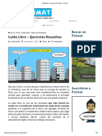 Caída Libre - Ejercicios Resueltos - Fisimat.pdf