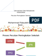 Pengurusan Inovasi Dan Perubahan Pendidikan