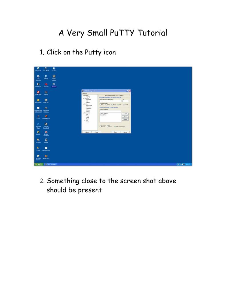 Beginner's Guide to Using PuTTY | PDF