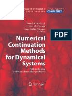 Numerical Continuation Methods For Dynamical Systems