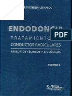 Endodoncia - Tratamiento de Conductos Radiculares Tomo 2 - Leonardo