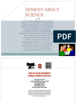 Advertisement About Animal Science