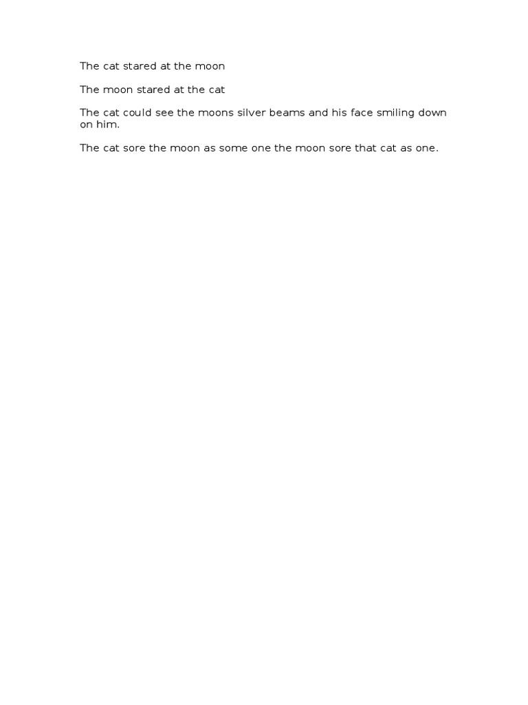The Cat and The Moon PDF