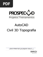 Curso Topografia AutoCAD Civil 3D