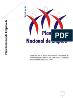 PARAGUAY - Plan Nacional de Empleo 2011 PDF