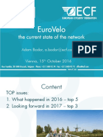 1 Current Status of The EuroVelo Network