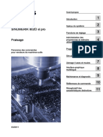 Fraisage. SINUMERIK 802D sl pro. Fraisage. Avant-propos. Introduction. Aperçu du système 2. Fonctions de réglage 3 (1).pdf
