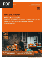 Pos Graduacao Intensiva Em Terapias Cognitivo Comportamentais Em Criancas e Adolescentes Com Problemas de Comportamento Brochura