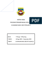 Kertas Kerja Perkampungan Upsr 2015