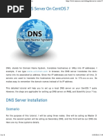 Setting Up DNS Server On CentOS 7 - Unixmen