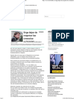 Urge Dejar de Respetar Las Creencias PDF