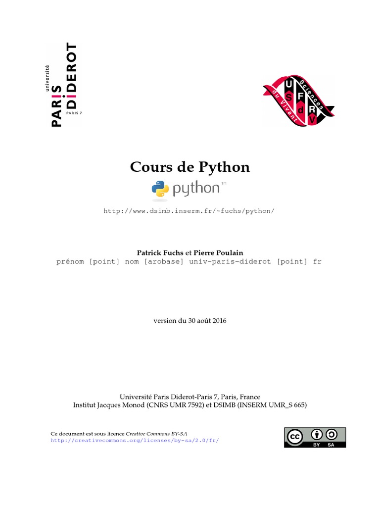 cours_python.pdf Python (Langage de programmation) Structure de contrôle