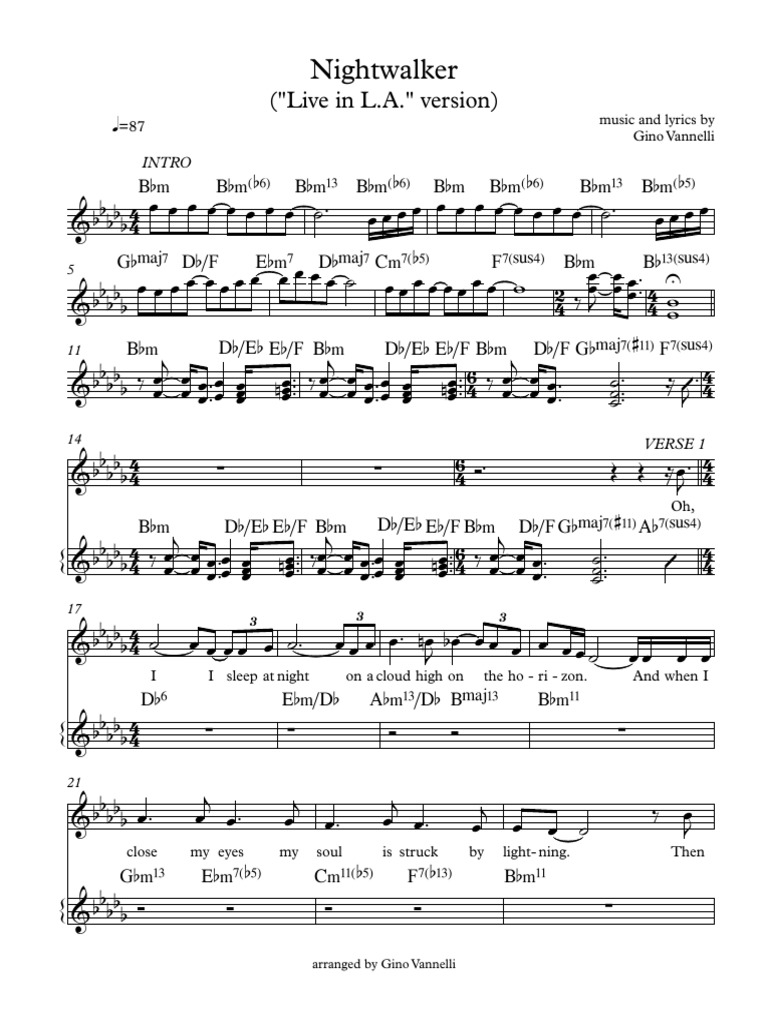 Nightwalker PDF | PDF | Leisure