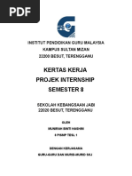 Kertas Kerja Projek Internship