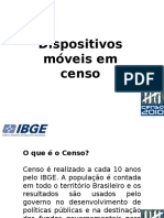 Dispositivos Moveis em Censo