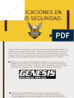 Certificaciones en Génesis Seguridad