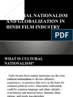 Cultural Nationalism and Globalization in Hindi Film Industry