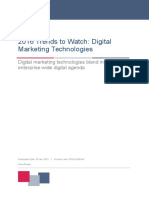 2016 Trends To Watch Digital Marketing Technologies