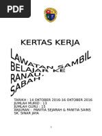 Kertas Kerja Lawatan Sambil Belajar Ke Kundasang