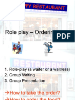Order food like a pro with this role play