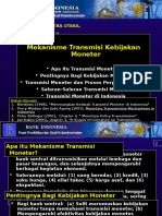 Transmisi Kebijakan Moneter