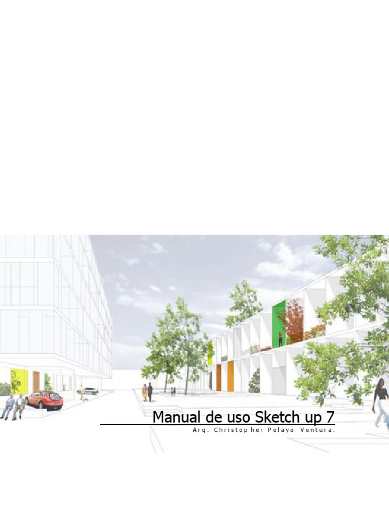 Manual Sketchup PDF | PDF | Point and Click | Ventana (informática)
