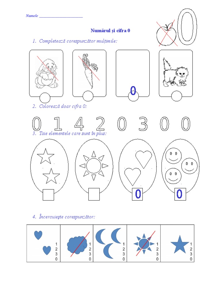 Numarul Si Cifra 0 | PDF