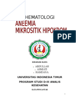 Anemia Mikrositik Hipokrom