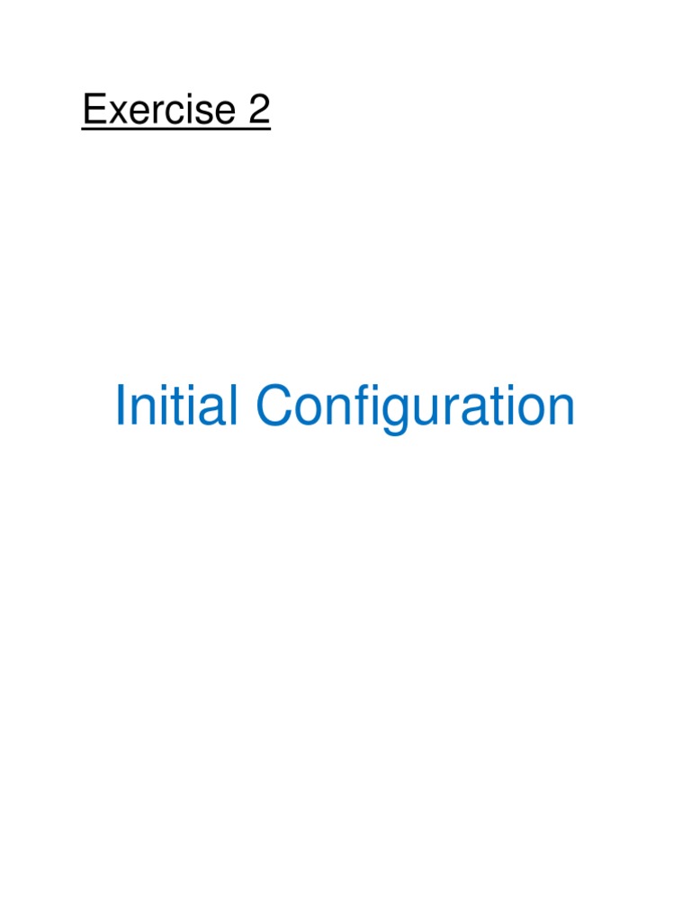 Server Initial Configuration Guide | PDF | Ip Address | Domain Name System