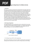 Fiber Bragg Grating Sensor For Railway System