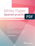 Spaced Practice - Donald Clark