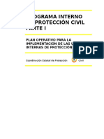 Programa Interno de Protección Civil 2015