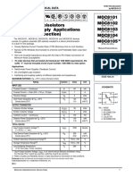 Semiconductor Optoisolator Technical Data Sheet