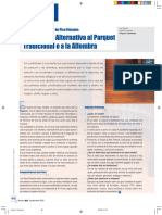 Pisos de Madera y Derivados - Piso Flotante, Opción Alternativa PDF