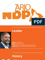 NDP Federal Party Prezentation