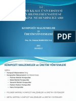 1-Kompozi̇t Malzemeler Ve Üreti̇m Yöntemleri̇-Gi̇ri̇ş