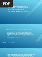 1.4 Conceptualización Sistémica de La Seguridad e Higiene