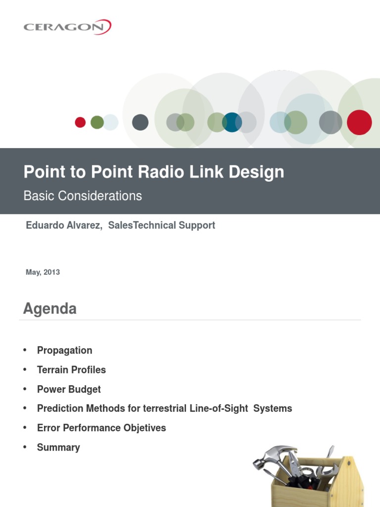 Point To Point Radio Link Design Final Pdf Antenna Radio