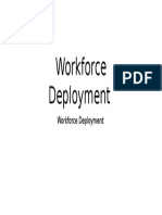 Workforce Deployment