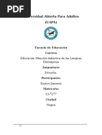 Tarea Final de Filosofia
