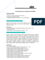 Anexo 6 - Relatório Do Acervo Arquivístico Exposição de Out 2009 PDF